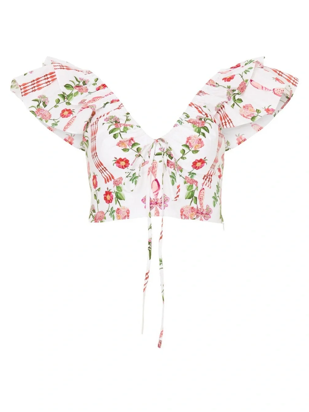 Hill House Red Shell Vine Stripe Matching Set